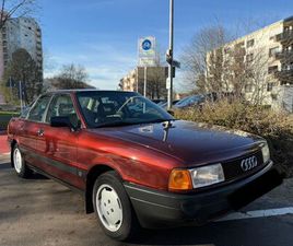 AUDI 80 1.6 TURBO DIESEL – BAUJAHR 1988 – 1. HAND – H-KENNZEICHEN