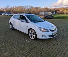 2012 VAUXHALL ASTRA 2.0 CDTI 16V ECOFLEX SRI [165] 5DR HATCHBACK DIESEL MANUAL