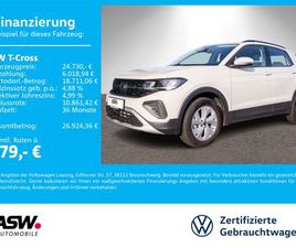 T-CROSS LIFE 1,0 TSI NAVI AHK KLIMA SHZ LED