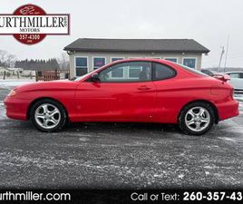2001 HYUNDAI TIBURON COUPE, LOW 32,491 ACTUAL MI, AUX, USB, BLUETOOTH!