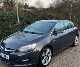 VAUXHALL ASTRA 2015 (65) 1.6I 16V LIMITED EDITION 5DR GREY 76K MILES FSH YEARS MOT WARRANTY