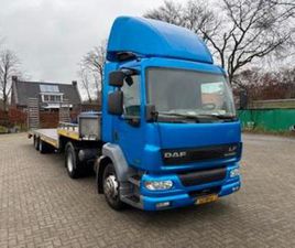 DAF LF MET VELDHUIZEN OPLEGGER — VRACHTWAGENS — MARKTPLAATS