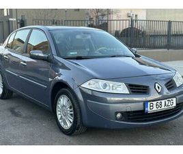 RENAULT MEGANE SEDAN RENAULT MEGANE 2 SEDAN 1.5DCI/85CP5+1TREPTE/PRIVILEGI/78.000KM BUCURESTI SECTORUL 1