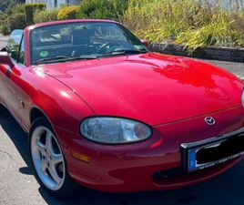 MAZDA MX5 1.6-16V (NB) 1. HAND (!) ALU LÜCKENL SCHECKHEFT HU 6/27