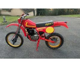 1983 MAICO 250 GS ROUGE MANUEL, 5 VITESSES CONDUITE À DRO...