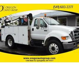 2005 FORD F750 MECHANICS SERVICE TRUCK W/CRANE MECHANICS SERVICE TRUCK