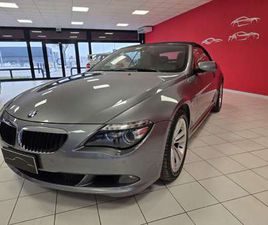 SERIE 6 CABRIO 635D TUTTI TALGIANDI UFFICIALI BMW