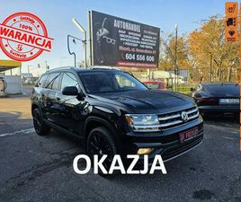 VOLKSWAGEN ATLAS 3.6 BENZYNA 280 KM, PANORAMA, 20, FULL LED, SKÓRA, KLIMA, KAMERA SLUPSK