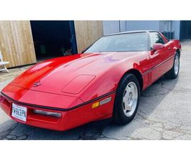CORVETTE C4 1988 CHEVROLET CORVETTE ROUGE AUTOMATIQUE, 4 VITESSES CON...