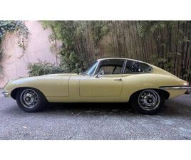 JAGUAR TYPE E 1970 JAGUAR E-TYPE JAUNE MANUEL, 4 VITESSES CONDUITE À GA...