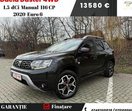 UTILIZAT DACIA DUSTER 2020 - 13 580 EUR, 189 048 KM - AUTOVIT.RO