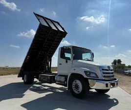 2018 HINO 268 20FT FLATBED DUMP TRUCK