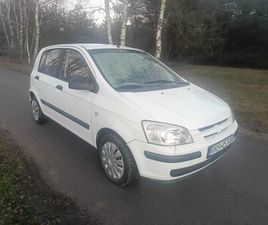 HYUDAI GETZ 1.4 BENZYNA.2004 ROK.BEZ KOROZJI!! SĘDZISZÓW MALOPOLSKI • OLX.PL