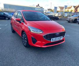 2023 FORD FIESTA 1.0 ECOBOOST HYBRID MHEV 125 TITANIUM 5DR AUTO HATCHBACK PETROL AUTOMATIC