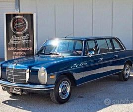 MERCEDES W115 D8 220D LANG LIMOUSINE -ASI TARGA