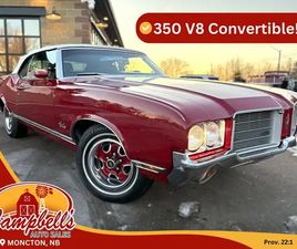 1971 OLDSMOBILE CUTLASS 350 V8 POWER CONVERTIBLE TOP! AC!