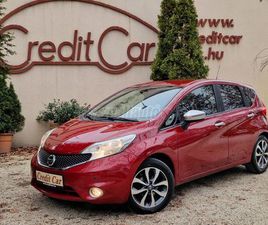 NISSAN NOTE 1.2 DIG-S N-TEC (AUTOMATA) AUTOMATA - MAGYAR - 121.000KM - TOLATÓKAMERA - NAVIGÁCIÓ - HOLTTÉR FIGYELŐ!!!