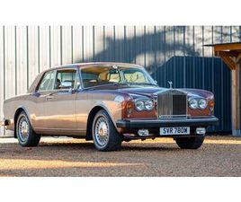 ROLLS ROYCE CORNICHE 1981 ROLLS ROYCE CORNICHE FIXED HEAD COUPÉ A VENDRE