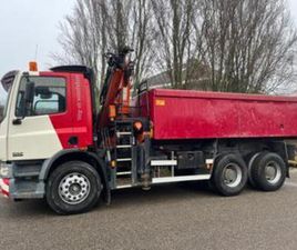 DAF CF 75 - 310 6X4 , KIPPER , ATLAS KRAAN — VRACHTWAGENS — MARKTPLAATS