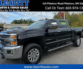 2016 CHEVROLET SILVERADO 2500HD LTZ CREW CAB 6.6L DURAMAX DIESEL BLACK