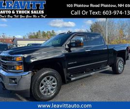 2018 CHEVROLET SILVERADO 2500HD LTZ 6.6L DURAMAX DIESEL ALLISON TRANS
