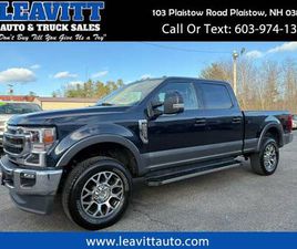 2021 FORD SUPER DUTY F-250 SRW LARIAT 7.3L V8 GODZILLA GAS 1 OWNER TRU