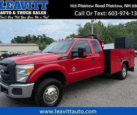 2016 FORD SUPER DUTY F-350 DRW 6.7L POWERSTROKE DIESEL 4X4 KNAPEIDE UT