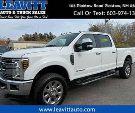2019 FORD SUPER DUTY F-350 SRW LARIAT 6.7L POWERSTROKE DIESEL 4X4 NICE