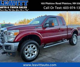 2014 FORD SUPER DUTY F-350 SRW LARIAT SUPERCAB 4X4 6.2L V8 1 OWNER SHA