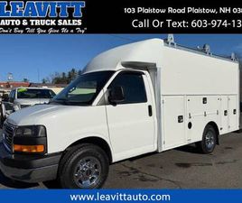 2016 GMC SAVANA COMMERCIAL CUTAWAY 3500 UTILITY BOX VAN 1 OWNER NICE R
