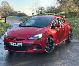 VAUXHALL ASTRA GTC 2014 VAUXHALL ASTRA GTC 2.0T 16V VXR 3DR HATCHBACK PETROL MANUAL