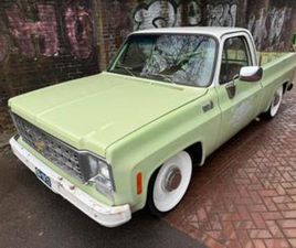 CHEVROLET C10 CHEVROLET C-10 SQUAREBODY FLEETSIDE SHORTBED ROUNDEYE LPG — OLDTIMERS — MARKTPLAATS
