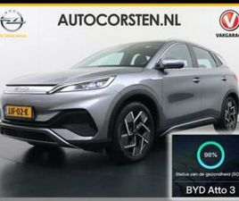 BYD ATTO 3 62KWH DESIGN SOH 98% PANO-DAK LEER+ELEKTR.VERST. — BYD — MARKTPLAATS