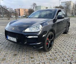 PORSCHE CAYENNE S TIPTRONIC IC GYÁRI GTS 405 LE.SZÉP LLAPOT.FEKETE BELSŐ