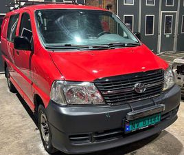 TOYOTA HIACE D-4D 5-D 117HK 4WD KORT