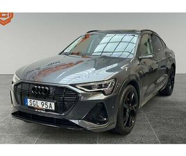 AUDI E-TRON AUDI E-TRON QUATTRO E-TRON INKOMMANDE SPORTBACK 55 Q SLINE BLACK EDITION B&O MATRIX