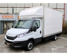IVECO DAILY 35 35C18 - 180CH - CAISSE 23M3 - PTRA 7 TONNES - CARPLAY - BOITE AUTO