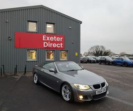 2013 BMW 3 SERIES 2.0TD 320D M SPORT CONVERTIBLE 2D AUTO