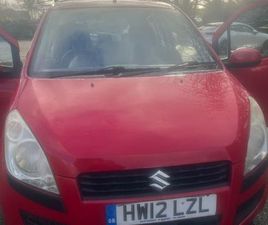 SUZUKI, SPLASH, HATCHBACK, 2012, MANUAL, 996 (CC), 5 DOORS