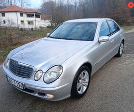 MERCEDES-BENZ E 220 CDI AUTOMATIK MODEL 2004 REGISTROVAN
