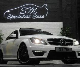 MERCEDES-BENZ C-CLASS 6.3 C63 V8 AMG EDITION 125 COUPE 2DR PETROL SPDS MCT EURO 5 (457 PS)