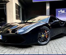 FERRARI 488 GTB 3.9 GTB DCT TOTAL BLACK IVA 22% 25.000KM SED CARBO