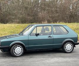 VOLKSWAGEN GOLF GTD VW GOLF 1 GTD 1,6L TURBODIESEL TURBO DIESEL OLDTIMER MK1 TYP 17