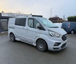 FORD TRANSIT CUSTOM 320 MSRT 6 SEAT CREW VAN DOUBLE CAB AUTO