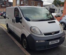 VAUXHALL, VIVARO, PANEL VAN, 2006, MANUAL, 1870 (CC)
