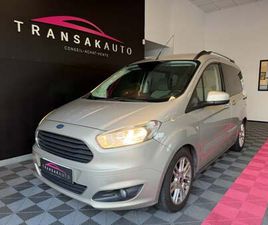 FORD TOURNEO COURIER 1.6 TDCI TITANIUM - DISTRIBUTION OK - SUIVI COMPLET - PREMIERE MAIN