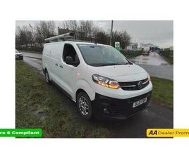 2021 VAUXHALL VIVARO 1.5 TURBO D 2900 DYNAMIC PANEL VAN, 52,500 MILES, 1 OWNER, EURO 6 DIESEL, M ...