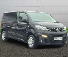 VAUXHALL VIVARO 2022 VAUXHALL VIVARO 2700 1.5D 100PS SPORTIVE H1 VAN PANEL VAN DIESEL MANUAL