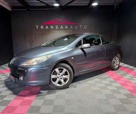 PEUGEOT 307 PEUGEOT 307 CC 2.0E 16V 141CH SPORT A / SUIVI COMPLET PEUGEOT / EXCELLENT ÉTAT