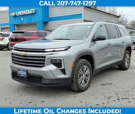 USED 2025 CHEVROLET TRAVERSE LT